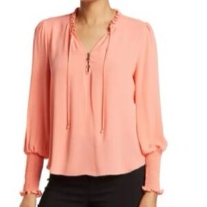Coral T Tahari blouse
